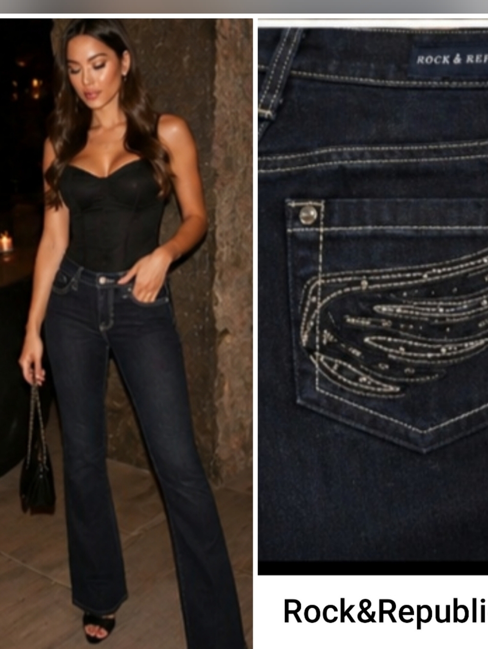 ROCK&REPUBLIC KASANDRA JEANS